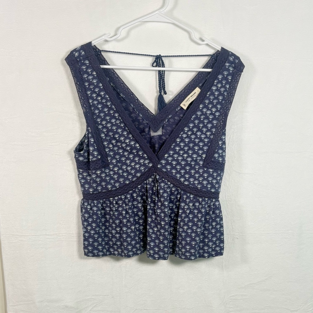 Lucky Brand Blue Tank | Women’s Small | New without Tags